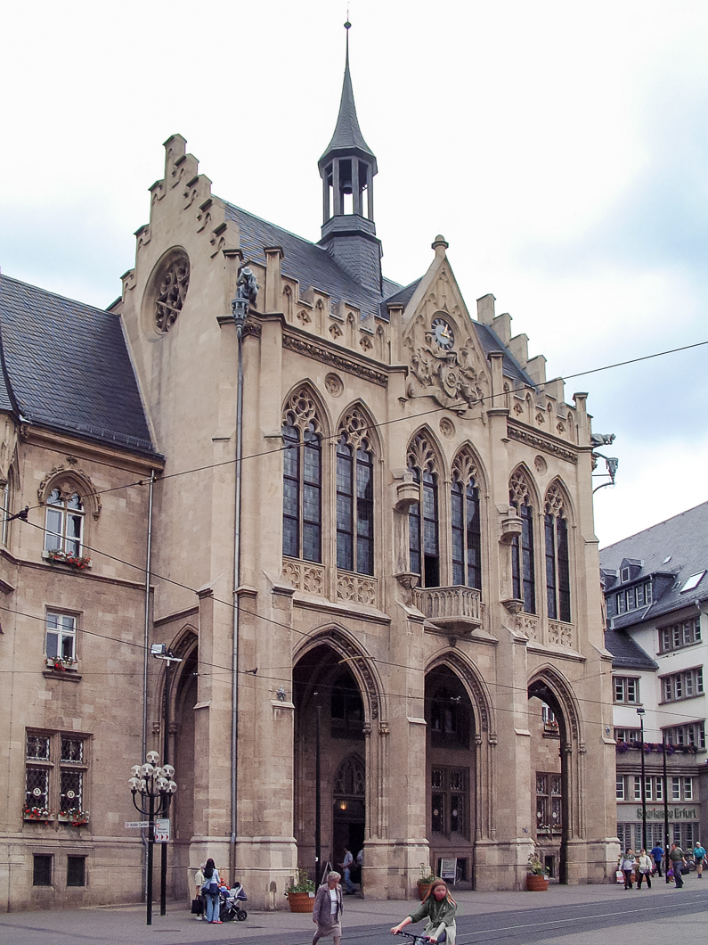 Rathaus am Fischmarkt - erbaut 1870 - 1874